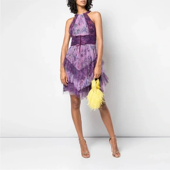 NWT Marchesa Notte Mini Dress - Picture 1 of 13